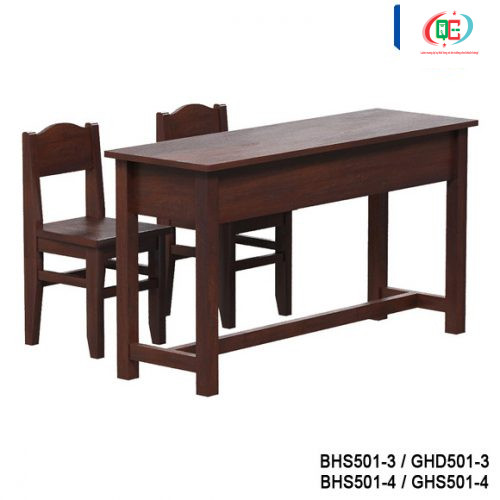 Bàn ghế học sinh  BHS501 + GHS501